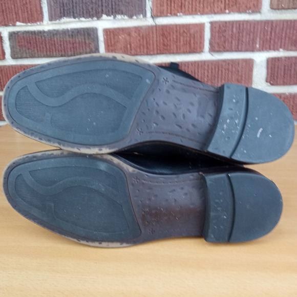 NWOT Franco Sarto 'Kalina' Genuine Hand-finished Leather Knee High Boots in Blk - Picture 7 of 9